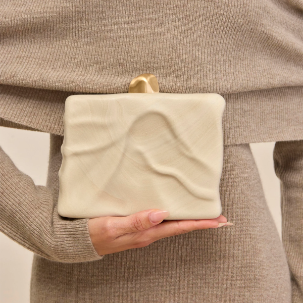 Clutch Flyn in Travertine - Image 4
