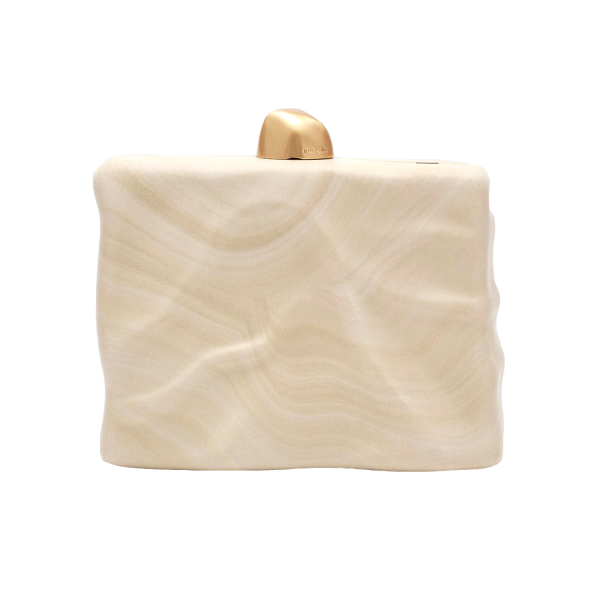 Clutch Flyn in Travertine