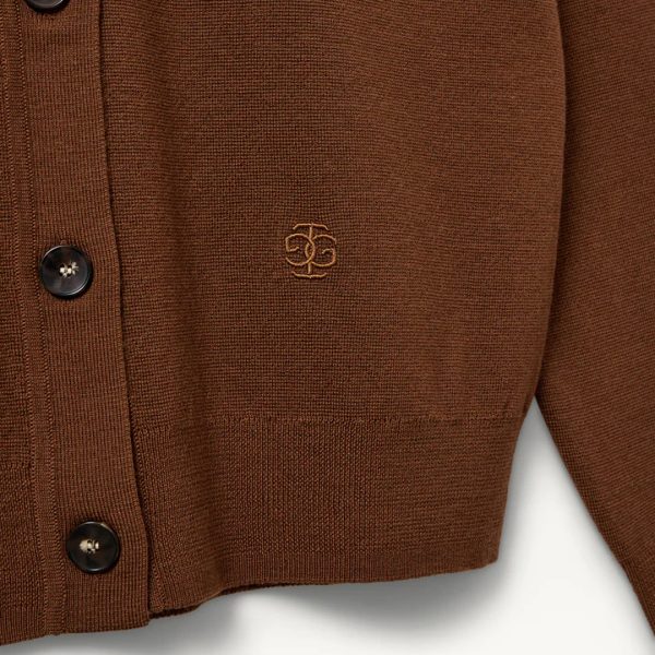 Cardigan Bergen in Cinnamon - Image 4