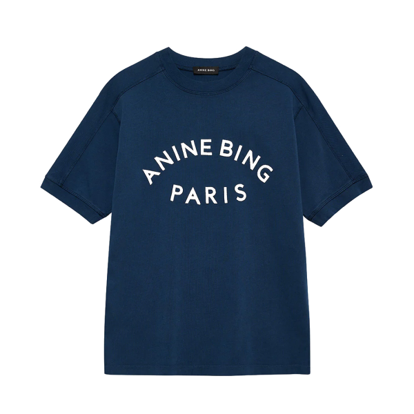 Tee Jaylin Paris in Washed Navy