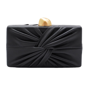 Clutch Lisse in Black