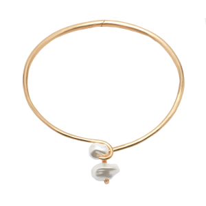 Choker Marais in Brushed Brass