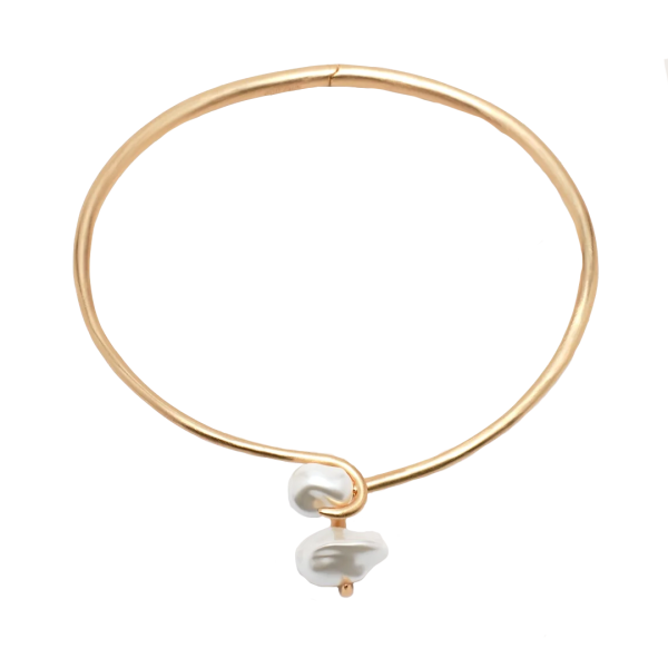 Choker Marais in Brushed Brass