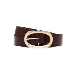 Belt Signature Link in Dark Brown