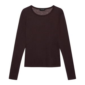 Tee Sylvie Long in Dark Brown