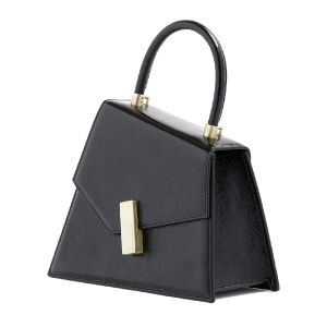 Bag Cubist in Black Naplak