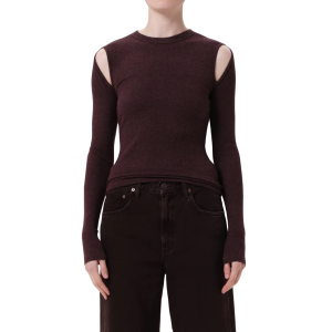 Tee Pierce Long in Raisin