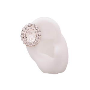 Ear Cuff Crystal Stone One