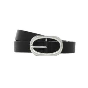 Belt Link Signature in Pebbled Black