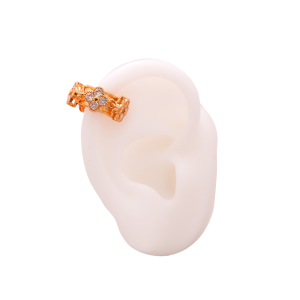 Ear Cuff Little Flower in Gold