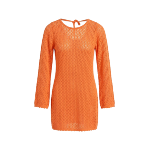 Dress Short Backless in Coral
