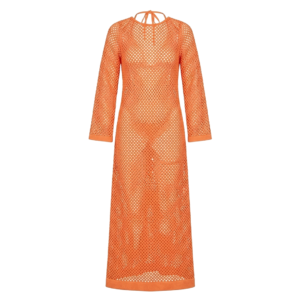 Dress Backless in Coral
