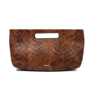 Bag Dalia Woven in Cognac