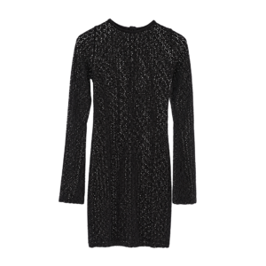 Dress Short Backless in Black