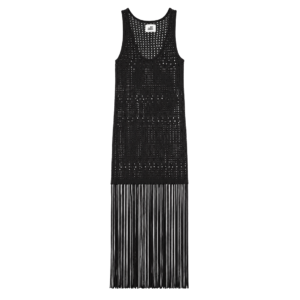Dress Fringe in Black