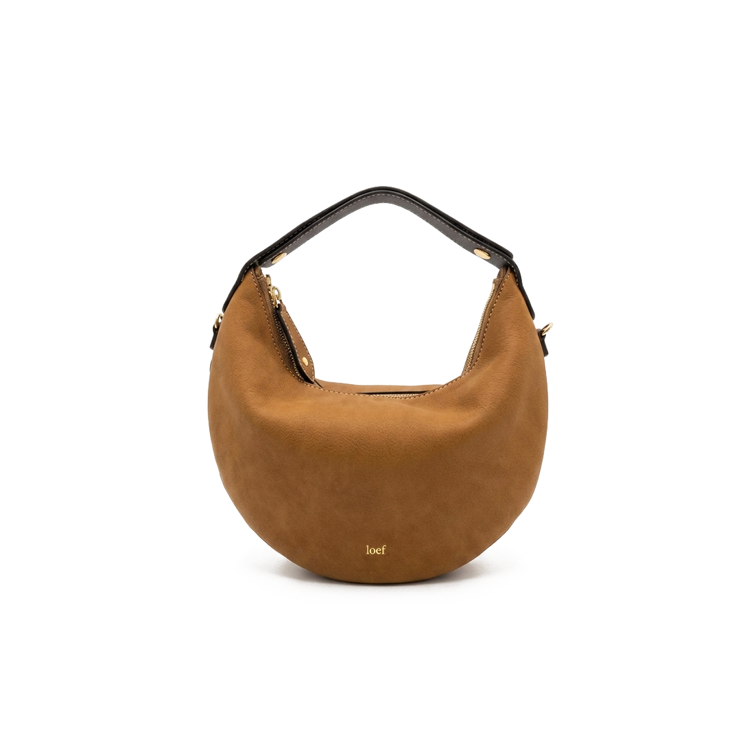 Bag Lula Nubuck in Cognac